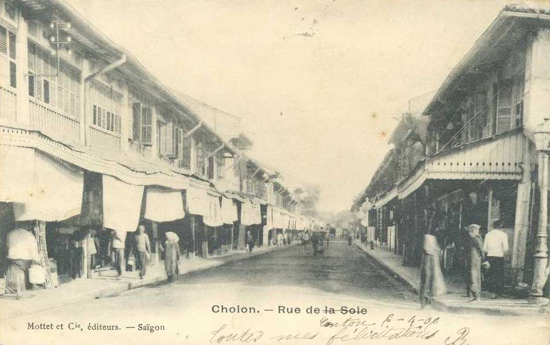  Đường Trần Hưng Đạo ở Chợ lớn năm 1920
