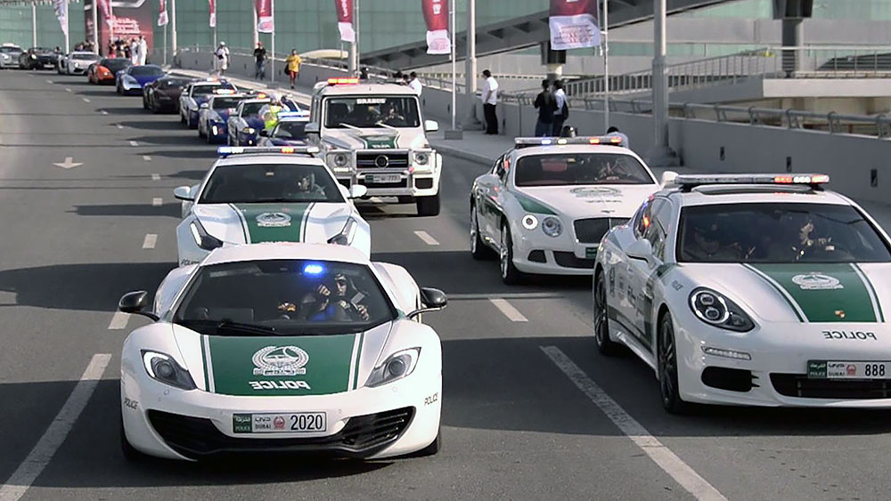 Xe cảnh sát Dubai