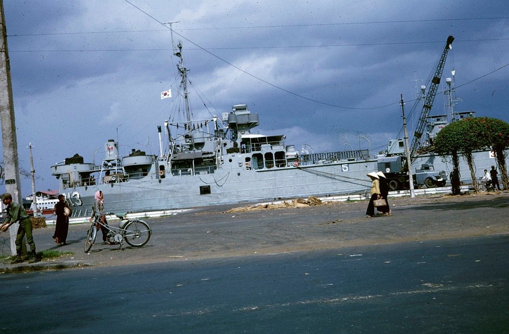  Tàu quân sự Hàn Quốc neo đậu năm 1967.